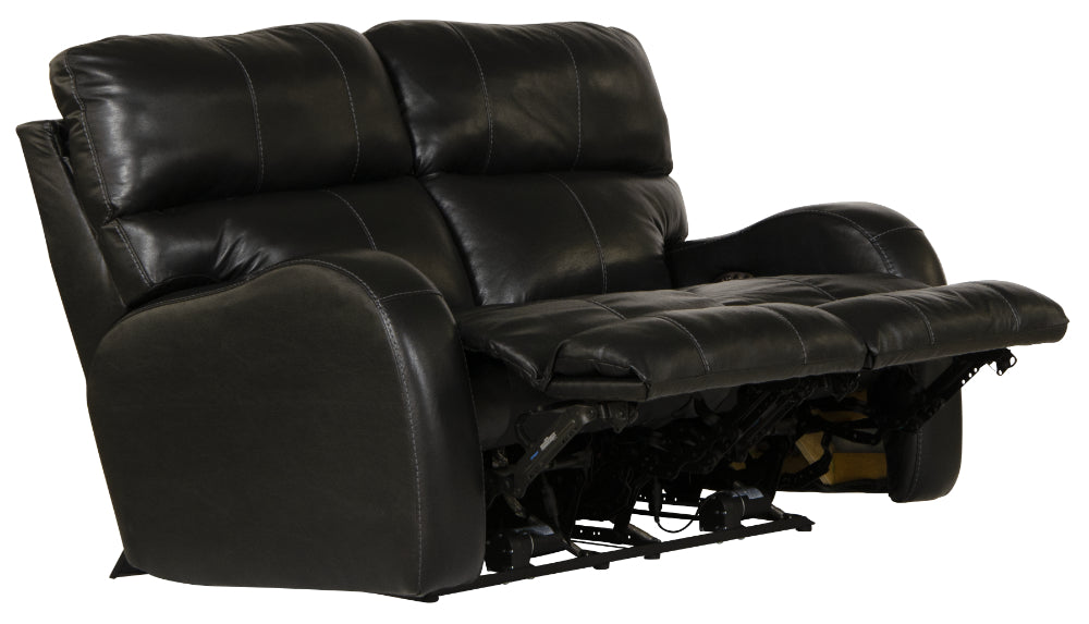 Catnapper - Angelo 2 Piece Power Reclining Sofa Set in Black - 64461-462-BLACK - GreatFurnitureDeal