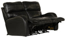 Catnapper - Angelo 2 Piece Power Reclining Sofa Set in Black - 64461-462-BLACK - GreatFurnitureDeal