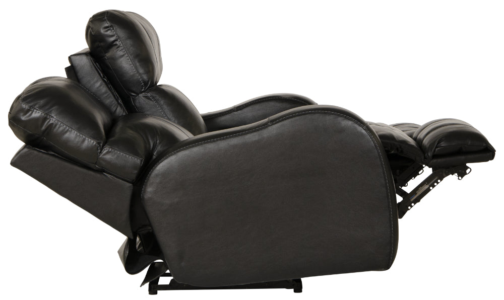 Catnapper - Angelo 3 Piece Power Reclining Living Room Set in Black - 64461-462-460-BLACK