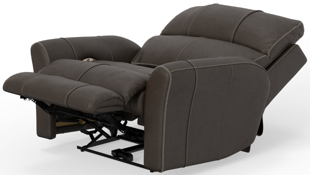Catnapper - Fredda Power Headrest Power Lay Flat Recliner w/Zero Gravity in Coffee - 64480-7-COFFEE - GreatFurnitureDeal
