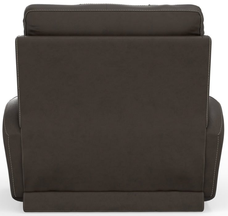 Catnapper - Fredda Power Headrest Power Lay Flat Recliner w/Zero Gravity in Coffee - 64480-7-COFFEE - GreatFurnitureDeal