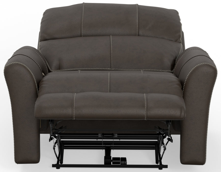 Catnapper - Fredda Power Headrest Power Lay Flat Recliner w/Zero Gravity in Coffee - 64480-7-COFFEE - GreatFurnitureDeal