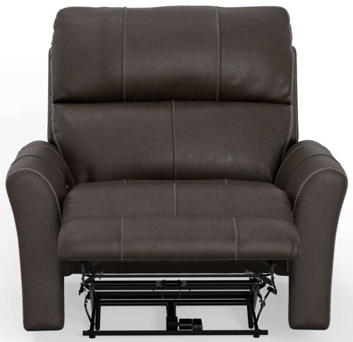 Catnapper - Fredda Power Headrest Power Lay Flat Recliner w/Zero Gravity in Coffee - 64480-7-COFFEE - GreatFurnitureDeal