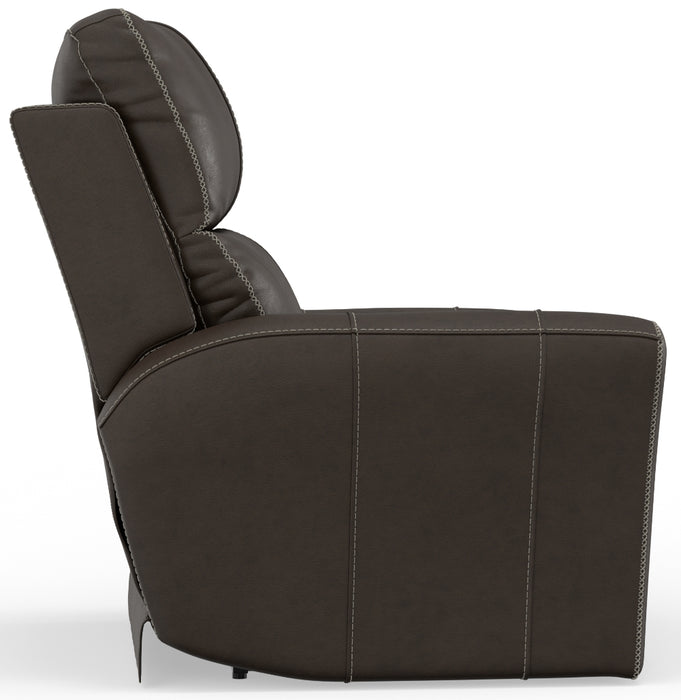 Catnapper - Fredda Power Headrest Power Lay Flat Recliner w/Zero Gravity in Coffee - 64480-7-COFFEE - GreatFurnitureDeal