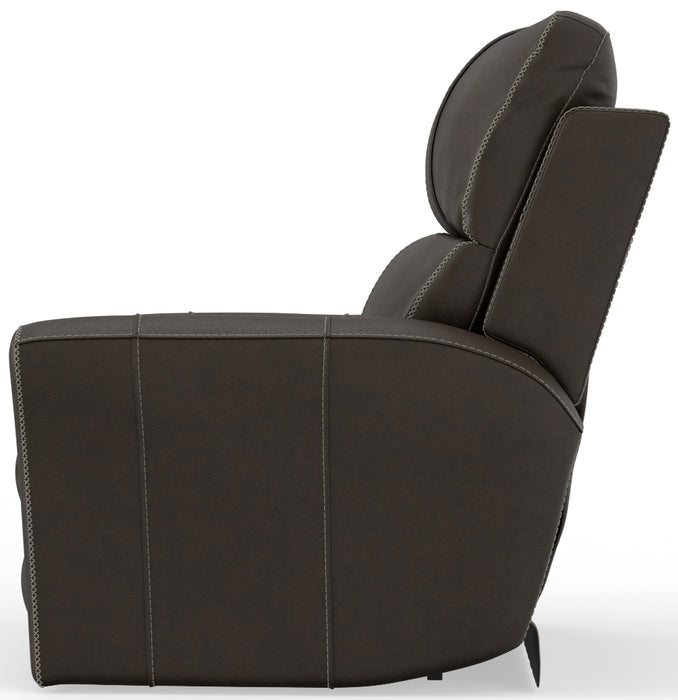 Catnapper - Fredda Power Headrest Power Lay Flat Recliner w/Zero Gravity in Coffee - 64480-7-COFFEE - GreatFurnitureDeal