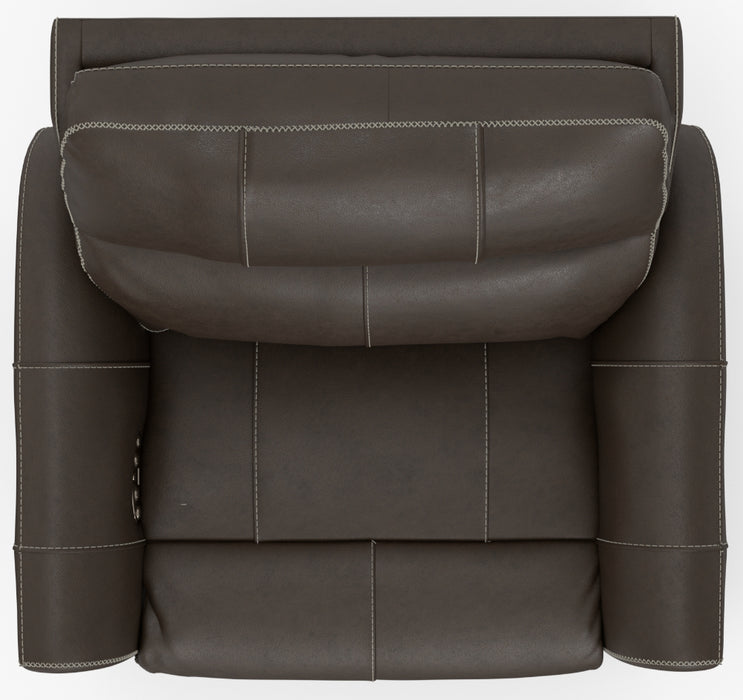 Catnapper - Fredda Power Headrest Power Lay Flat Recliner w/Zero Gravity in Coffee - 64480-7-COFFEE - GreatFurnitureDeal