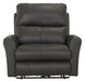 Catnapper - Fredda Power Headrest Power Lay Flat Recliner w/Zero Gravity in Anthracite - 64480-7-ANTHRACITE - GreatFurnitureDeal