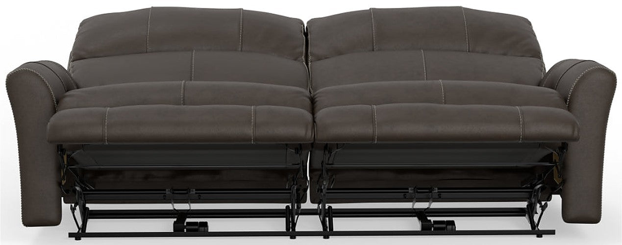 Catnapper - Fredda Power Headrest Power Lay Flat Reclining Sofa w/Zero Gravity in Coffee - 64481-COFFEE - GreatFurnitureDeal