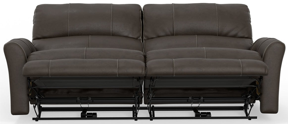 Catnapper - Fredda Power Headrest Power Lay Flat Reclining Sofa w/Zero Gravity in Coffee - 64481-COFFEE - GreatFurnitureDeal
