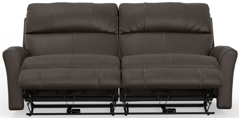Catnapper - Fredda Power Headrest Power Lay Flat Reclining Sofa w/Zero Gravity in Coffee - 64481-COFFEE - GreatFurnitureDeal