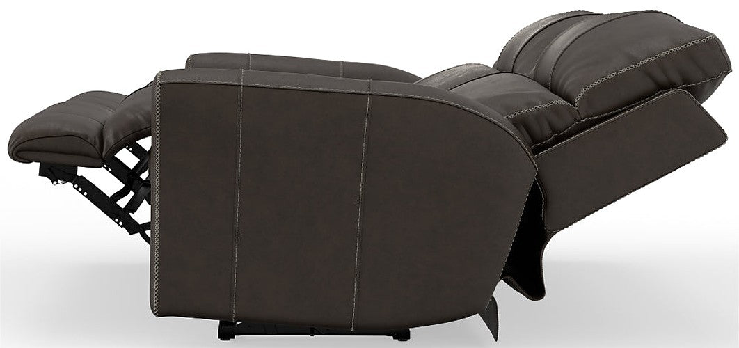 Catnapper - Fredda Power Headrest Power Lay Flat Reclining Sofa w/Zero Gravity in Coffee - 64481-COFFEE - GreatFurnitureDeal