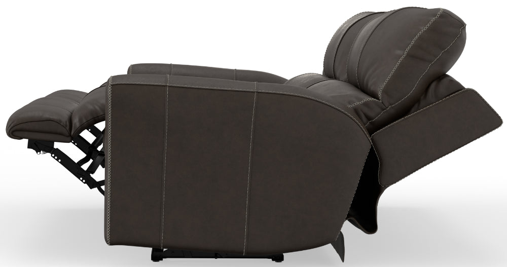 Catnapper - Fredda Power Headrest Power Lay Flat Reclining Sofa w/Zero Gravity in Coffee - 64481-COFFEE - GreatFurnitureDeal
