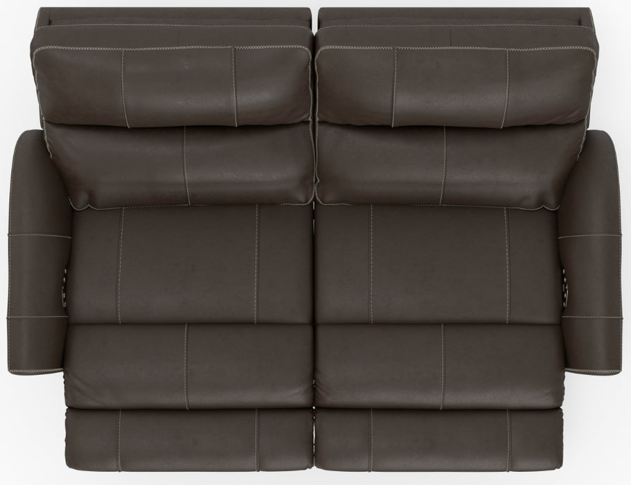 Catnapper - Fredda Power Headrest Power Lay Flat Reclining Sofa w/Zero Gravity in Coffee - 64481-COFFEE - GreatFurnitureDeal