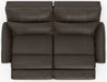 Catnapper - Fredda Power Headrest Power Lay Flat Reclining Sofa w/Zero Gravity in Coffee - 64481-COFFEE - GreatFurnitureDeal