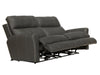 Catnapper - Fredda Power Headrest Power Lay Flat Reclining Sofa w/Zero Gravity in Anthracite - 64481-ANTHRACITE - GreatFurnitureDeal