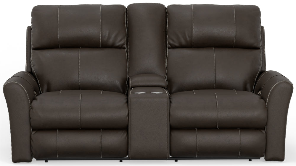 Catnapper - Fredda 2 Piece Power Reclining Living Room Set in Coffee - 64481-89-COFFEE