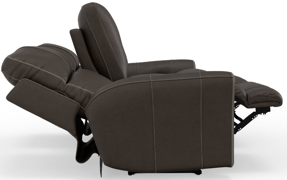 Catnapper - Fredda 2 Piece Power Reclining Living Room Set in Coffee - 64481-89-COFFEE