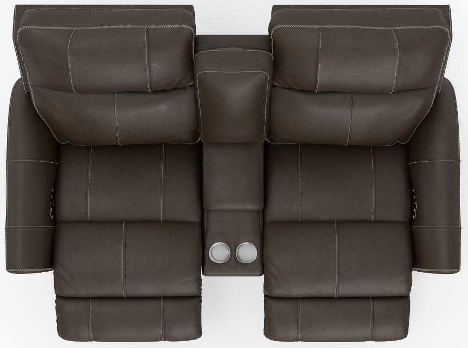 Catnapper - Fredda 2 Piece Power Reclining Living Room Set in Coffee - 64481-89-COFFEE
