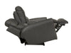 Catnapper - Fredda Power Headrest Power Lay Flat Reclining Console Loveseat w/Zero Gravity in Anthracite - 64489-ANTHRACITE - GreatFurnitureDeal