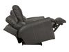 Catnapper - Fredda Power Headrest Power Lay Flat Reclining Console Loveseat w/Zero Gravity in Anthracite - 64489-ANTHRACITE - GreatFurnitureDeal