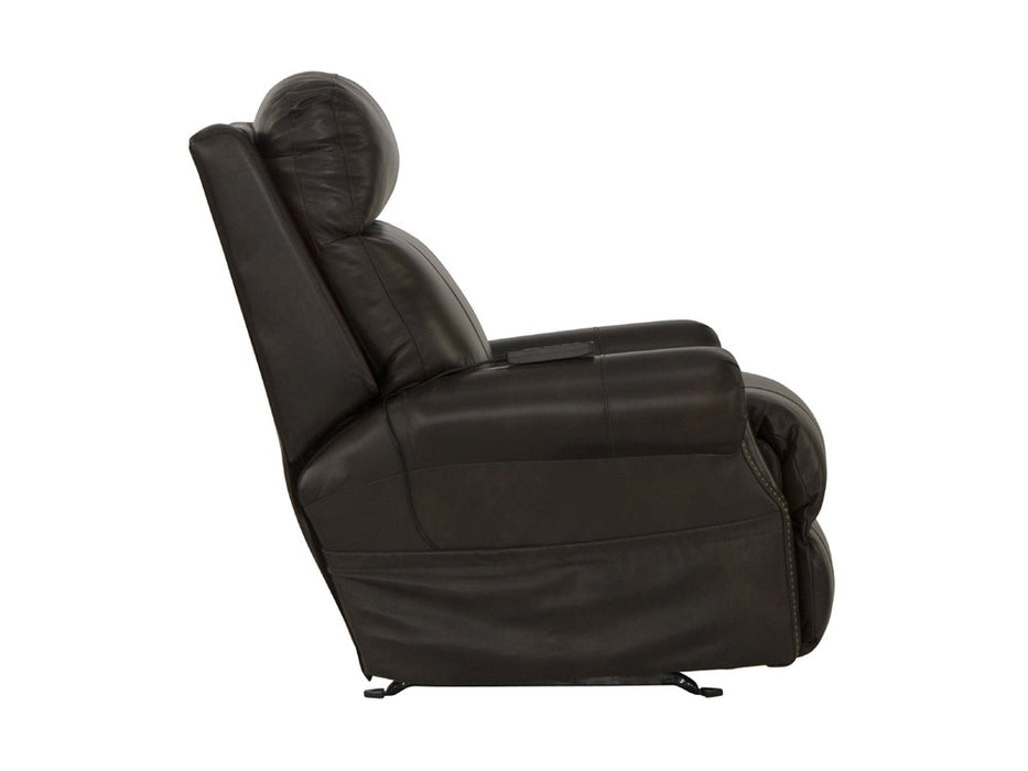 Catnapper - Vito Power Headrest Power Rocker Recliner in Cocoa - 64540-2-COCOA - GreatFurnitureDeal