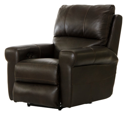 Catnapper - Torretta Power Lay Flat Recliner in Chocolate - 64570-7-CHOCOLATE - GreatFurnitureDeal
