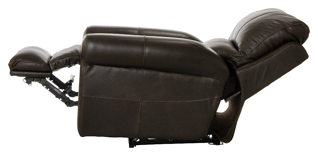 Catnapper - Torretta Power Lay Flat Recliner in Chocolate - 64570-7-CHOCOLATE - GreatFurnitureDeal