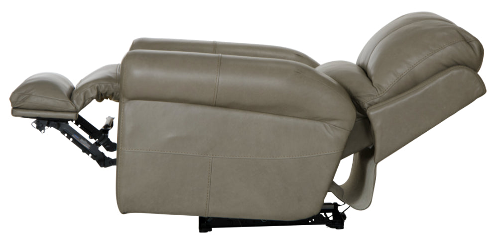 Catnapper - Torretta 3 Piece Power Lay Flat Reclining Living Room Set in Putty - 64571-72-70-PUTTY - GreatFurnitureDeal