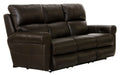 Catnapper - Torretta 3 Piece Power Lay Flat Reclining Living Room Set in Chocolate - 64571-72-70-CHOCOLATE - GreatFurnitureDeal