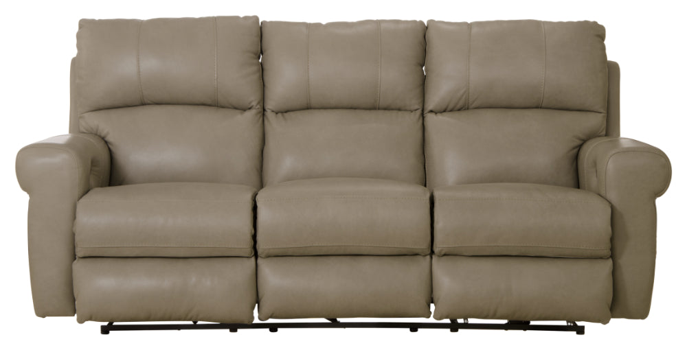 Catnapper - Torretta 2 Piece Power Lay Flat Reclining Sofa Set in Putty - 64571-72-PUTTY - GreatFurnitureDeal