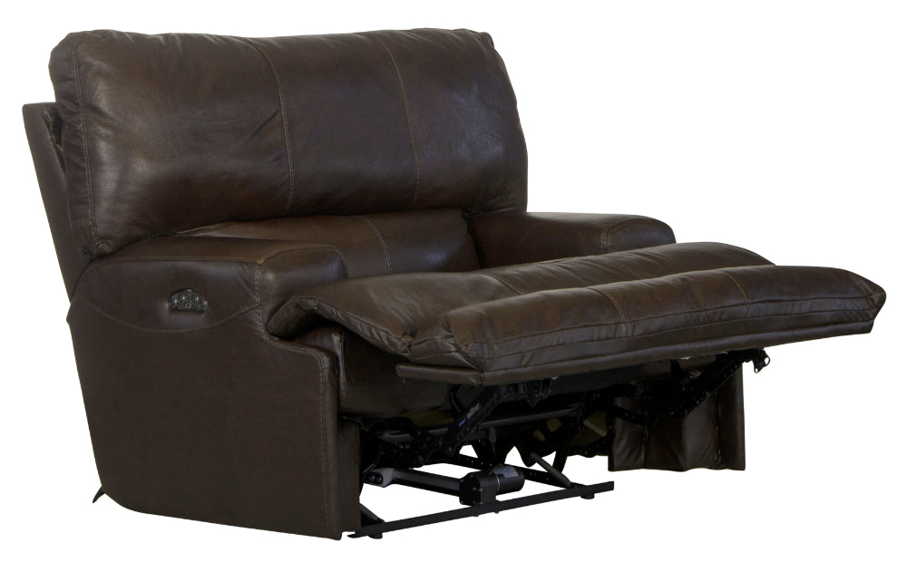Catnapper - Wembley 3 Piece Lay Flat Reclining Living Room Set in Chocolate - 4581-CHO-3SET
