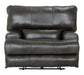 Catnapper - Wembley Power Headrest Power Lumbar Power Leather Recliner in Steel - 764580-7-STEEL-MTO - GreatFurnitureDeal