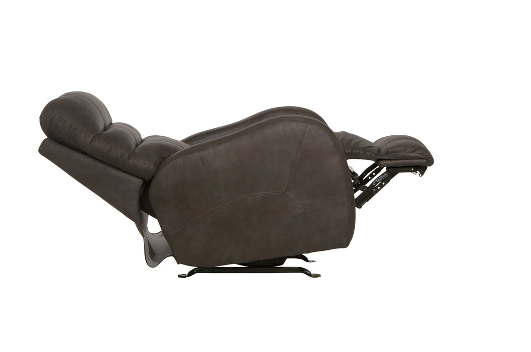 Catnapper - Gadson Power Rocker Recliner in Steel - 64585-2-STEEL - GreatFurnitureDeal