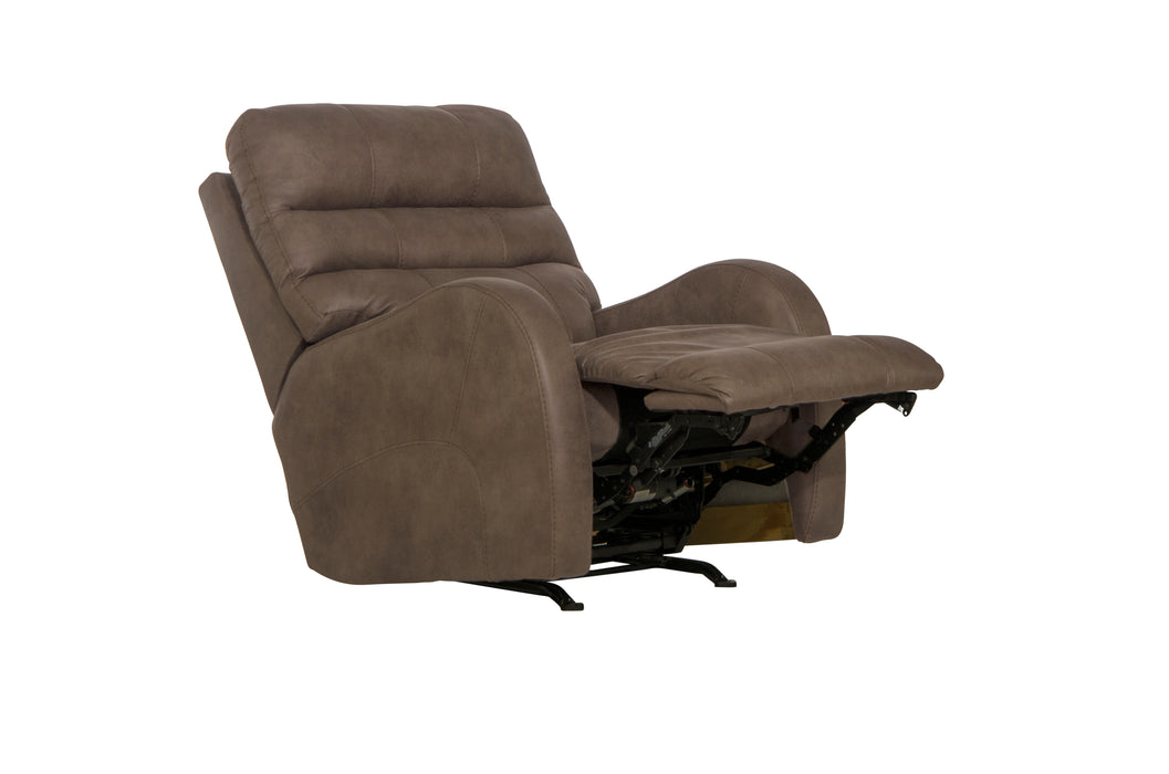 Catnapper - Gadson Power Rocker Recliner in Taupe - 64585-2-TAUPE - GreatFurnitureDeal