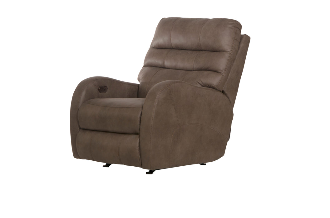 Catnapper - Gadson Power Rocker Recliner in Taupe - 64585-2-TAUPE - GreatFurnitureDeal