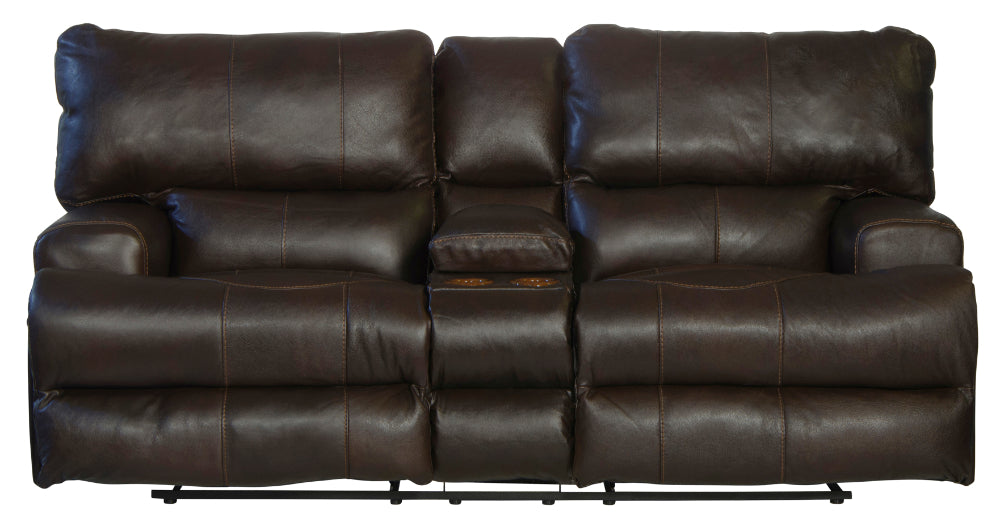 Catnapper - Wembley 3 Piece Power Lay Flat Reclining Living Room Set in Chocolate - 64581-CHO-P-3SET