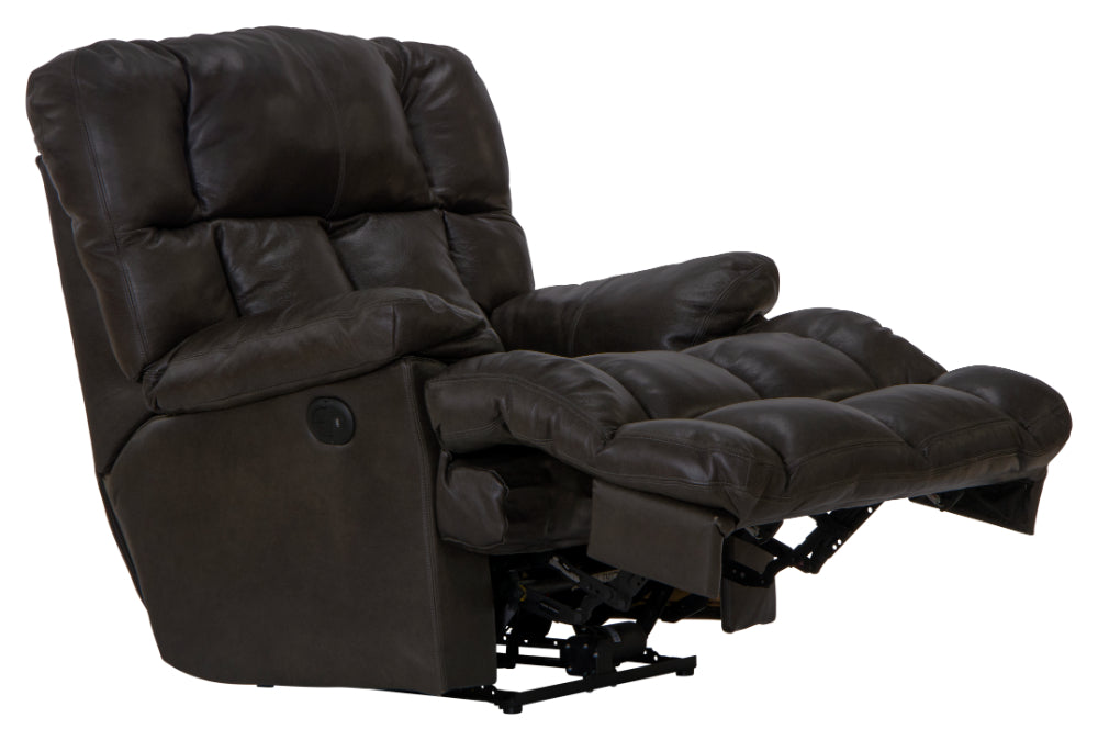 Catnapper - Victor Chaise Rocker Recliner in Chocolate - 4764-2Chocolate - GreatFurnitureDeal