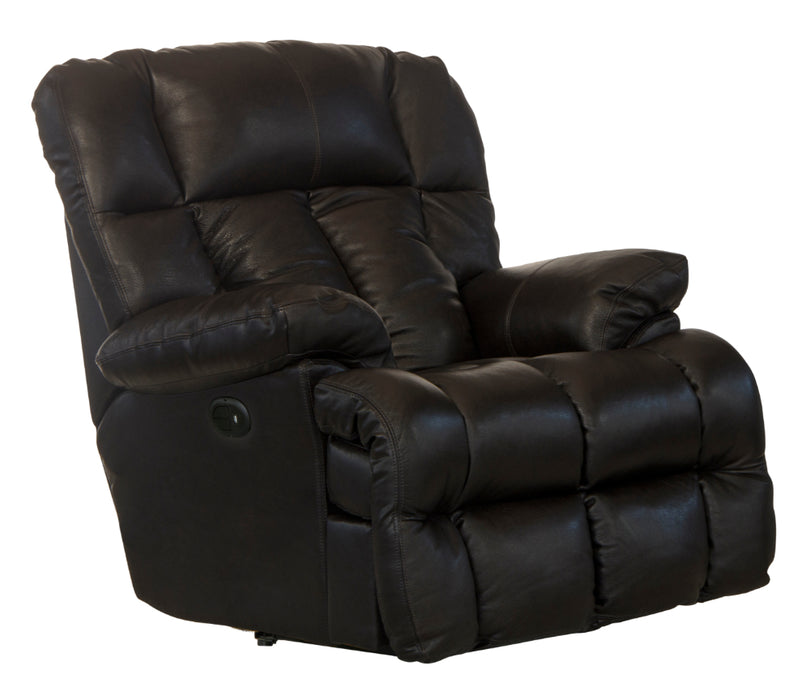 Catnapper - Victor Chaise Rocker Recliner in Chocolate - 4764-2Chocolate - GreatFurnitureDeal