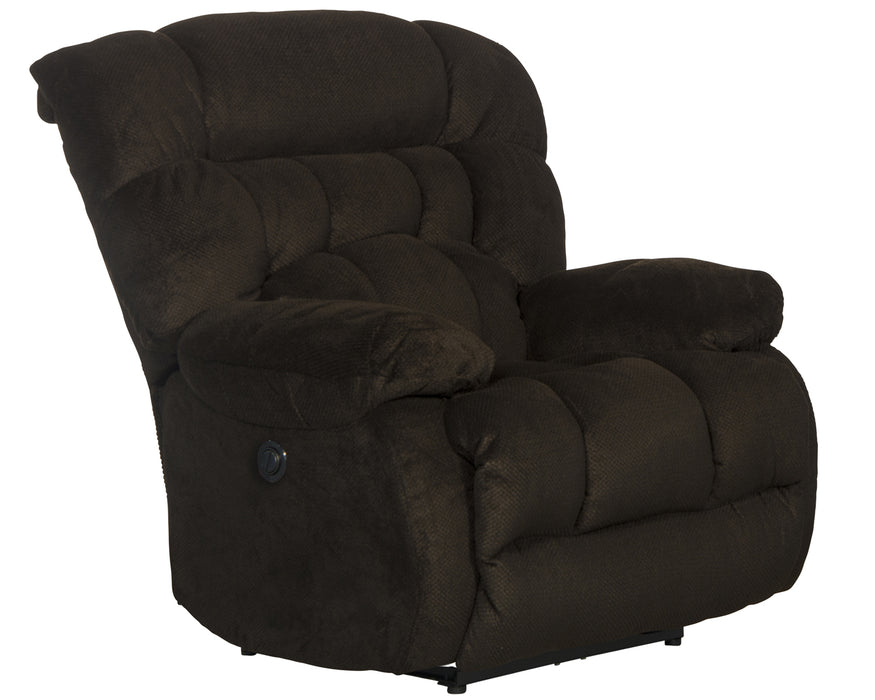Catnapper - Daly Chaise Rocker Recliner in Chocolate - 4765-2Chocolate