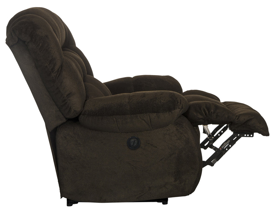 Catnapper - Daly Power Lay Flat Recliner in Chocolate - 64765-7Chocolate - GreatFurnitureDeal