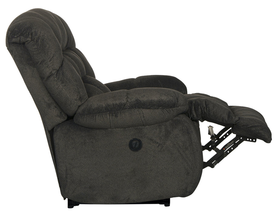 Catnapper Daly Power Lay Flat Recliner in Cobblestone 64765