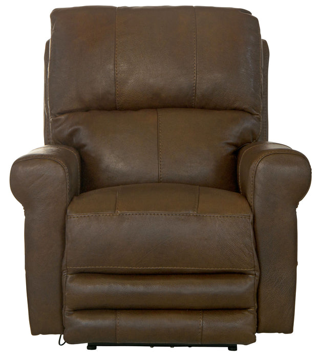 Catnapper - Hoffner Swivel Glider Recliner in Chestnut - 4766-5Chestnut - GreatFurnitureDeal