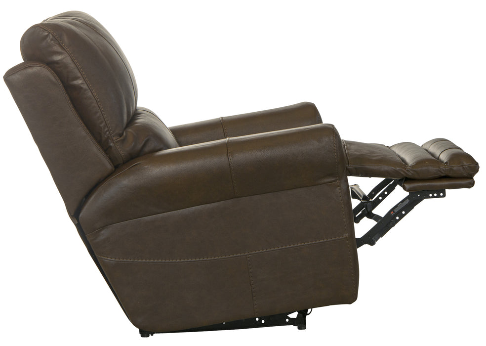 Catnapper - Hoffner Swivel Glider Recliner in Chestnut - 4766-5Chestnut