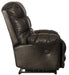 Catnapper - Piazza Top Grain Leather Touch Rocker Recliner with X-tra Comfort Footrest in Chocolate - 47762128309-MTO - GreatFurnitureDeal