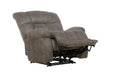 Catnapper - Dawkins Power Lay Flat Recliner w/Oversized X-tra Comfort Footrest in Charcoal- 64793-7-CHA - GreatFurnitureDeal