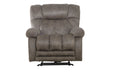 Catnapper - Dawkins Power Lay Flat Recliner w/Oversized X-tra Comfort Footrest in Charcoal- 64793-7-CHA - GreatFurnitureDeal