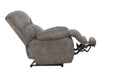 Catnapper - Dawkins Power Lay Flat Recliner w/Oversized X-tra Comfort Footrest in Charcoal- 64793-7-CHA - GreatFurnitureDeal