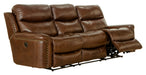 Catnapper - Ceretti Power Reclining Sofa in Brown - 64881-BROWN - GreatFurnitureDeal