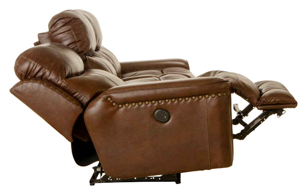 Catnapper - Ceretti Power Reclining Sofa in Brown - 64881-BROWN - GreatFurnitureDeal