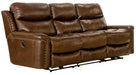 Catnapper - Ceretti Power Reclining Sofa in Brown - 64881-BROWN - GreatFurnitureDeal
